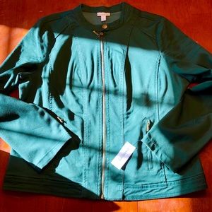 Dressbarn Forest Green Jacket